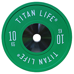 TITAN LIFE PRO Bumper Plate Elite 10 Kg