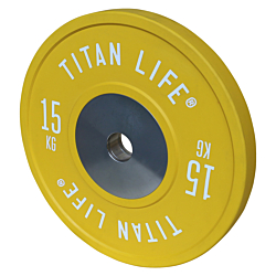 TITAN LIFE PRO Bumper Plate Elite 15 Kg