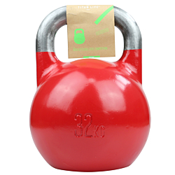 TITAN LIFE PRO Kettlebell Steel Competition 32 Kg