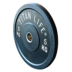 TITAN LIFE PRO Bumper Plate Rubber 5 Kg