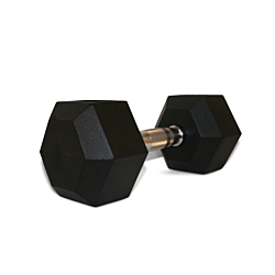 TITAN LIFE PRO Hex Dumbbell 12,5 kg rubber