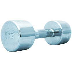 TITAN LIFE PRO Chrome Dumbbell 5 kg